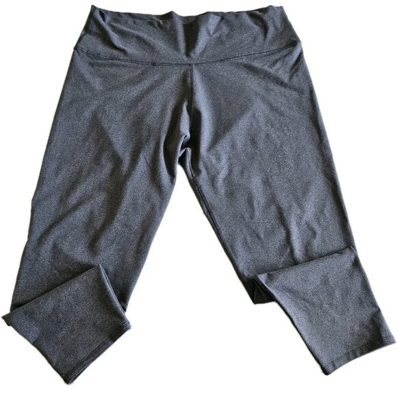 Aerie Leggings Womens XXL Gray Waist Pocket Stretch Chill Play Move Cropped Yoga - Picture 8 of 16